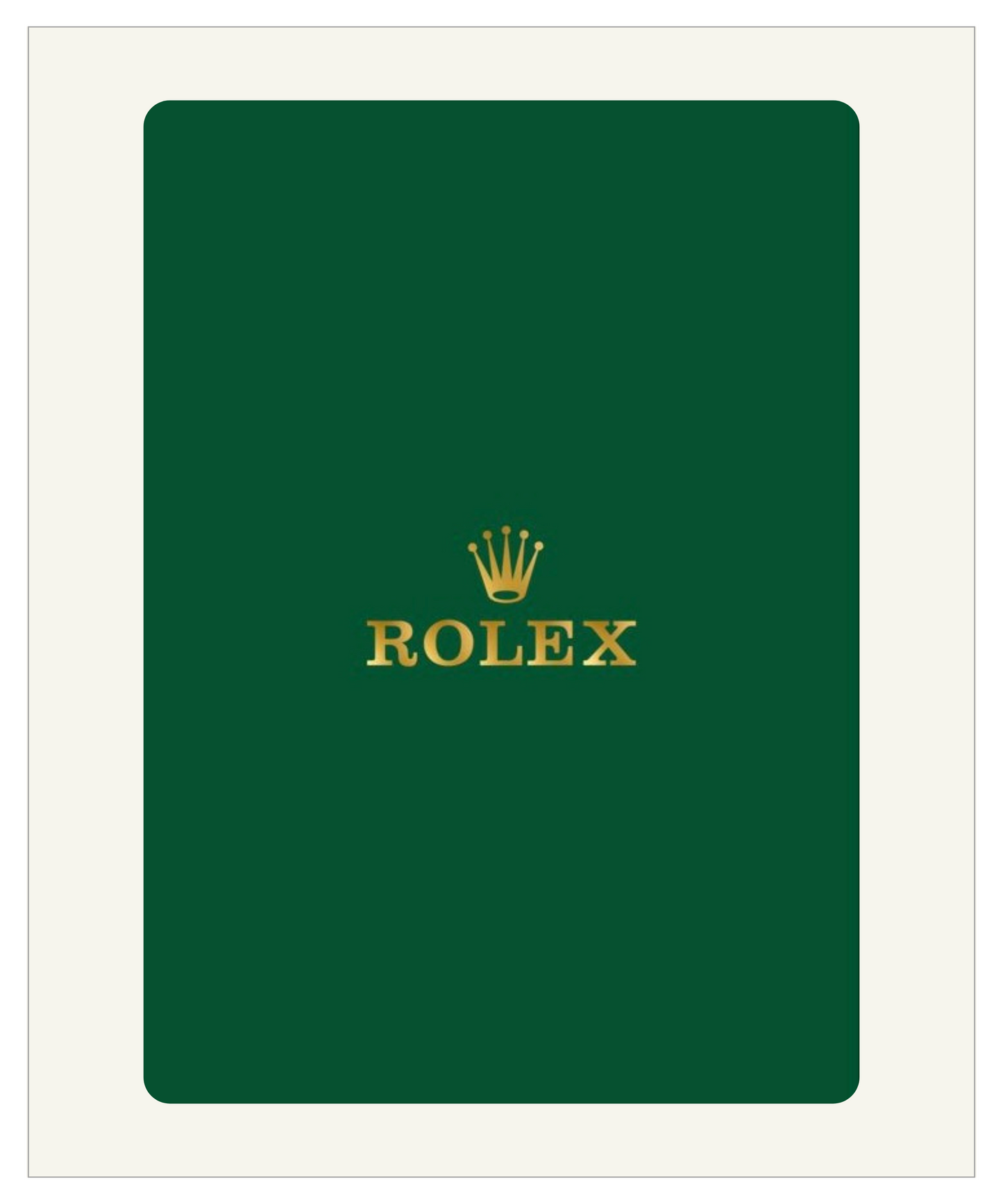 Rolex Card